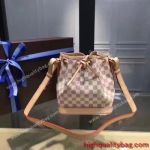 Top Class Replica Louis Vuitton NOE BB Lady Damier Azur Canvas Handbag for sale